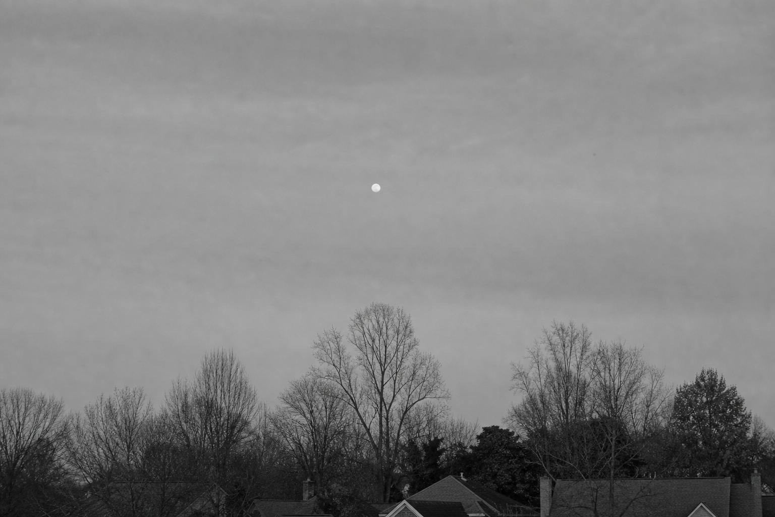 Apparent Stationary Sphere Over Greensboro