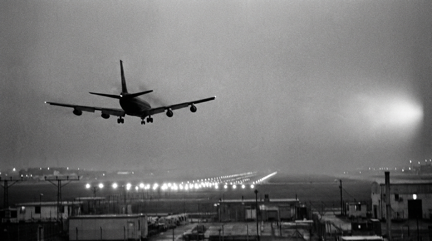 Emergency landing at Manises, 1979