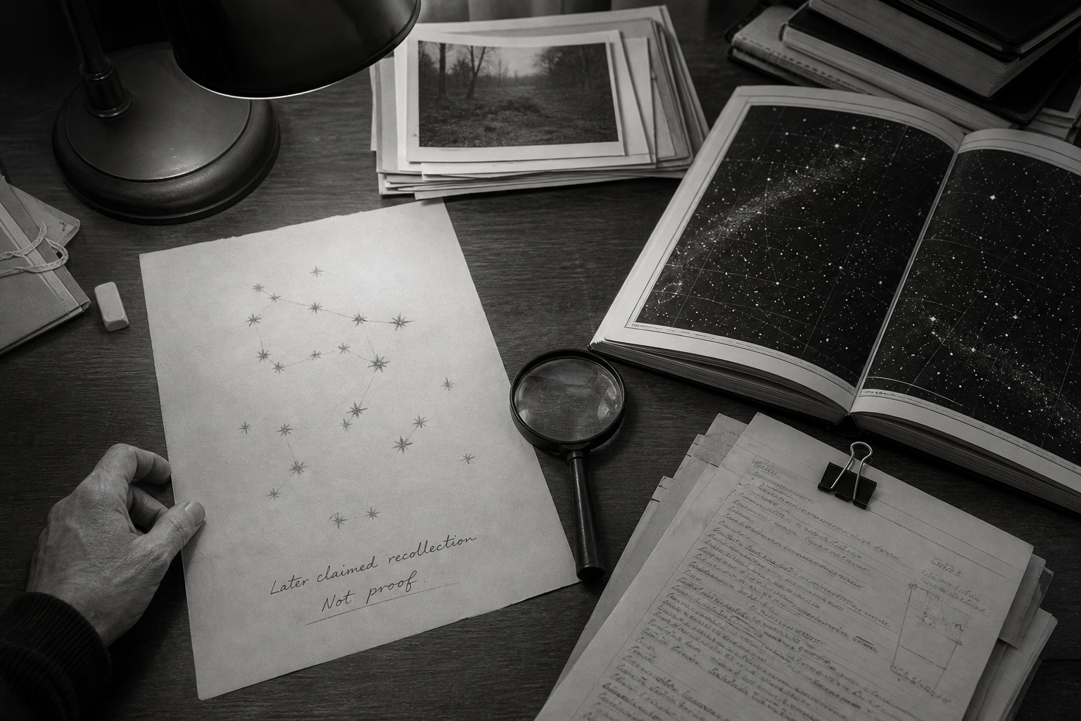 Star Map as Later Recollection