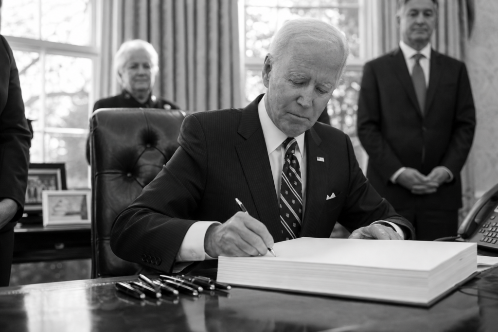 Presidential signing of defense legislation