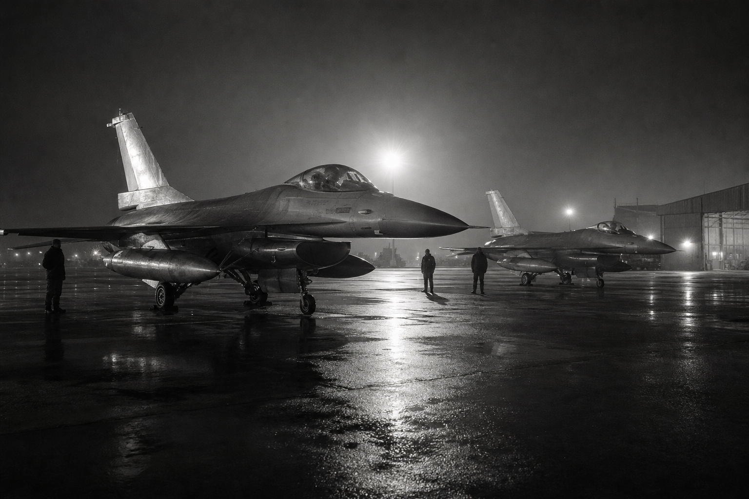 Nighttime F-16 Response