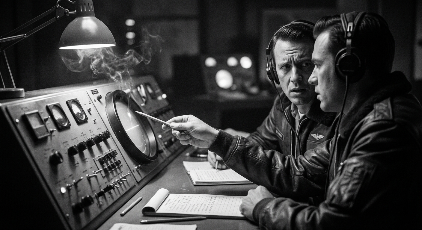 Tense radar room