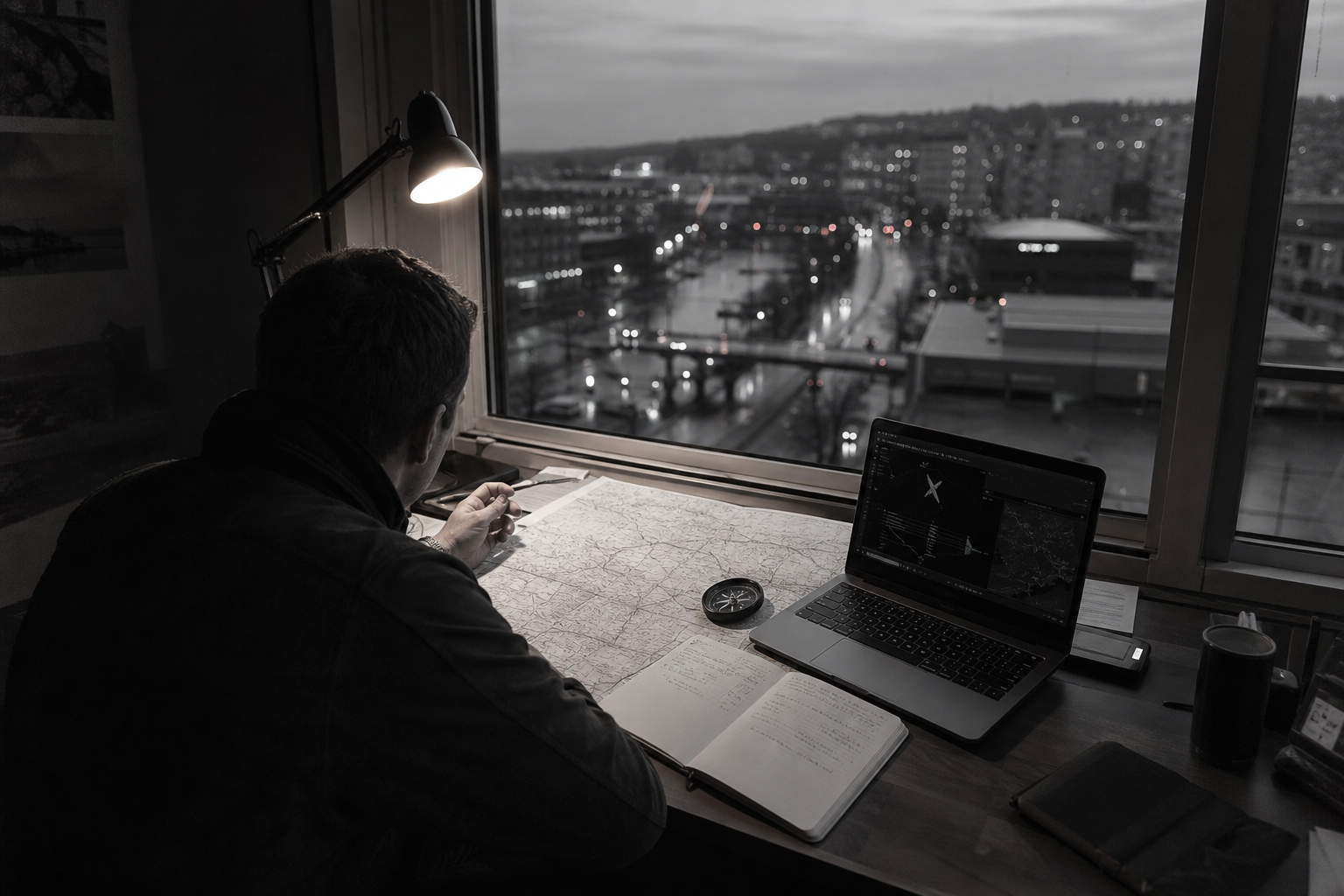 Checking an aerial report