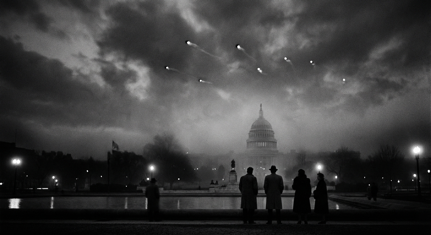 Capitol Under Unknown Lights