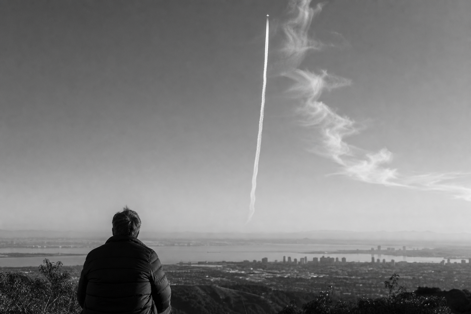 Viewing Angle and Vapor Trail