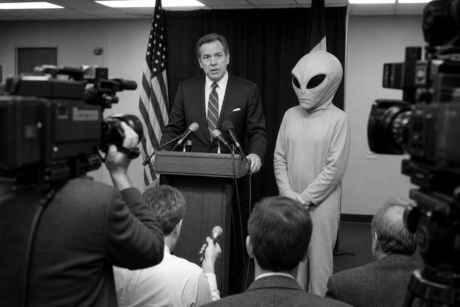 Televised Press Conference Joke