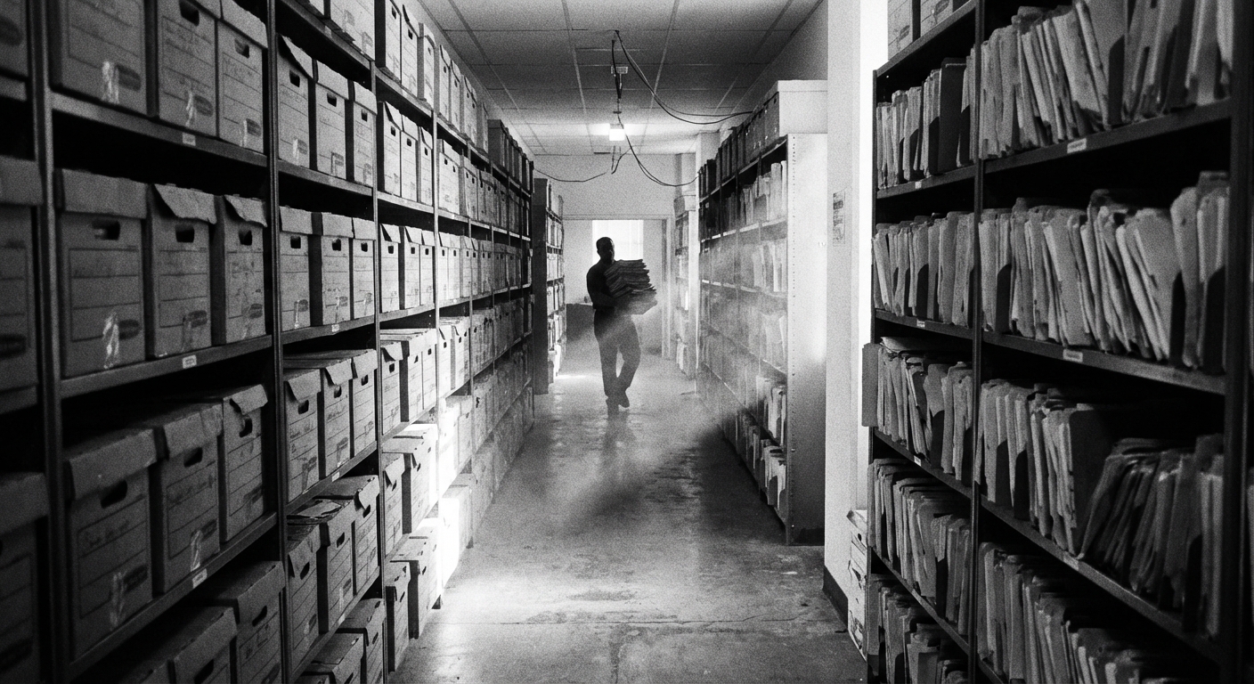 Declassified files corridor